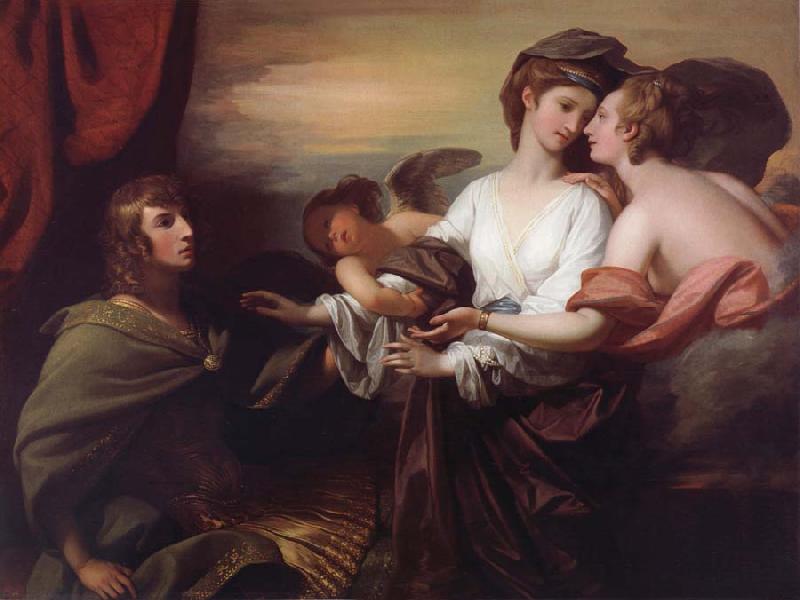 Benjamin West Helen Brought to Paris oil painting image